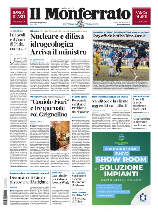 Il Monferrato - Edizione 38 del 17/05/2024